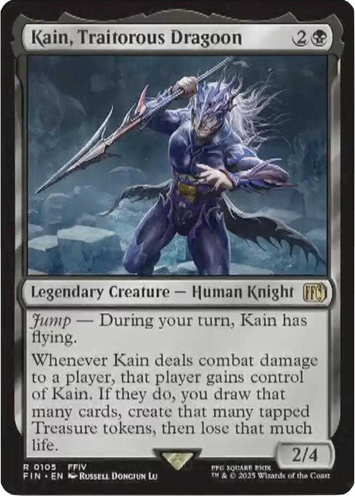 Kain, Traitorous Dragoon - 105 - rare