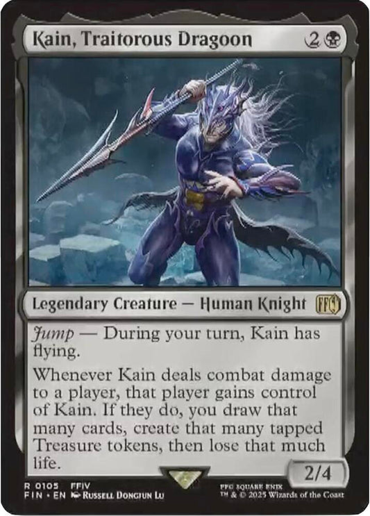 Kain, Traitorous Dragoon - 105 - rare