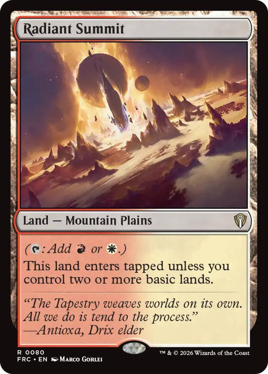 Radiant Summit - 80 - rare