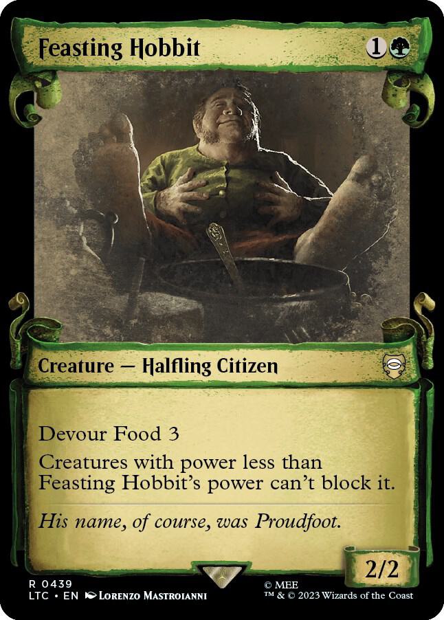 Feasting Hobbit - 439 - rare