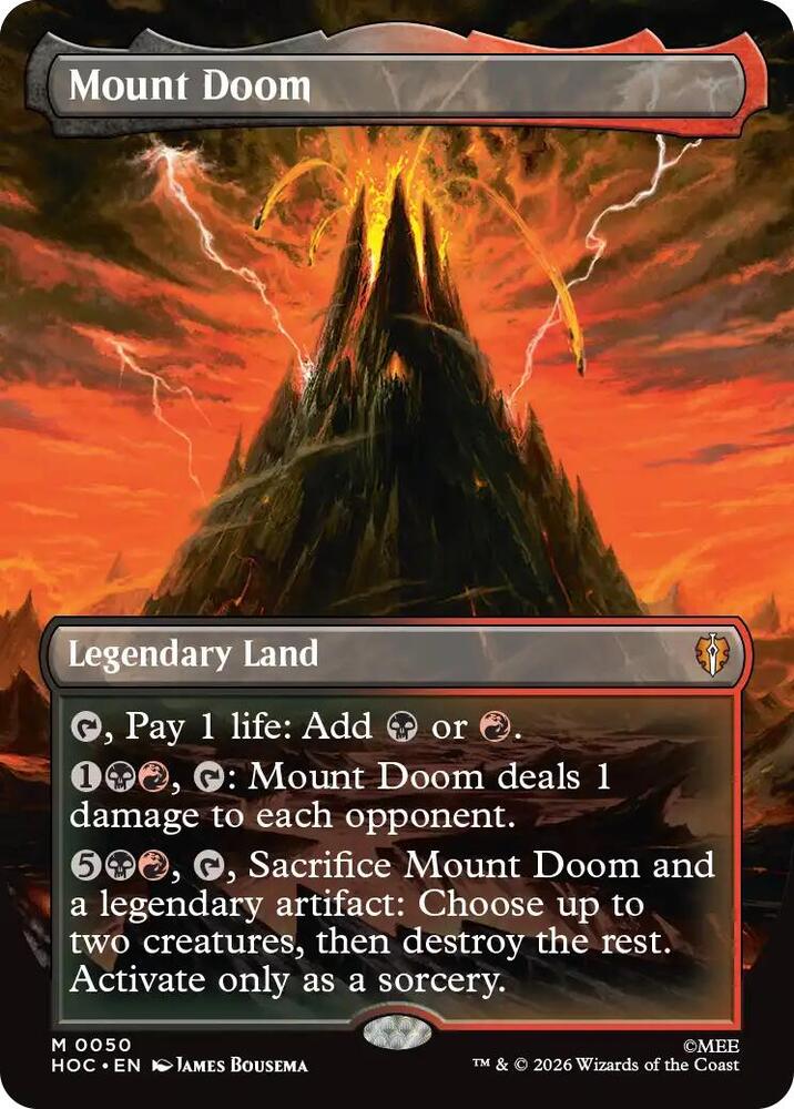 Mount Doom - 50 - mythic