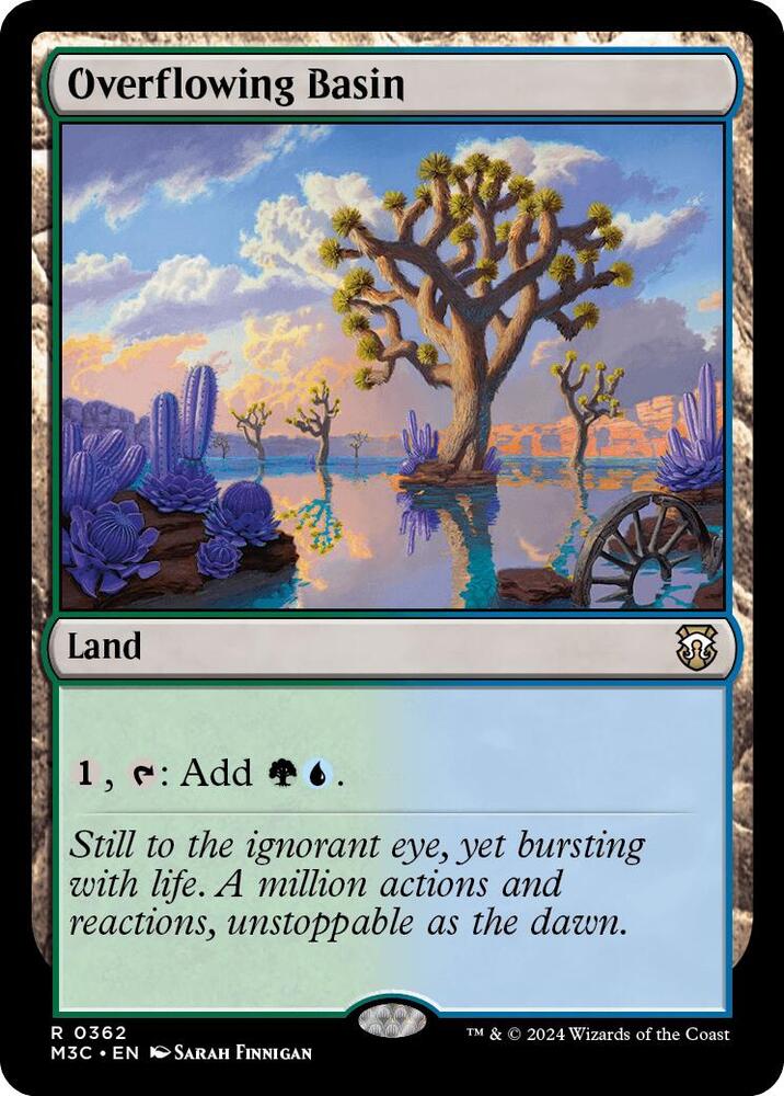 Overflowing Basin - 362 - rare