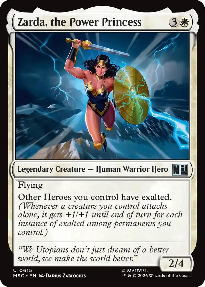 Zarda, the Power Princess - 615 - uncommon
