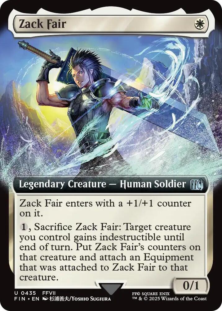 Zack Fair - 435 - uncommon