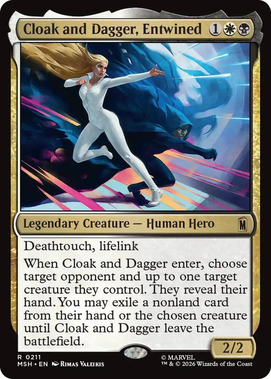 Cloak and Dagger, Entwined - 211 - rare