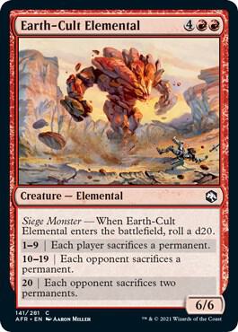 Earth-Cult Elemental - 141 - common