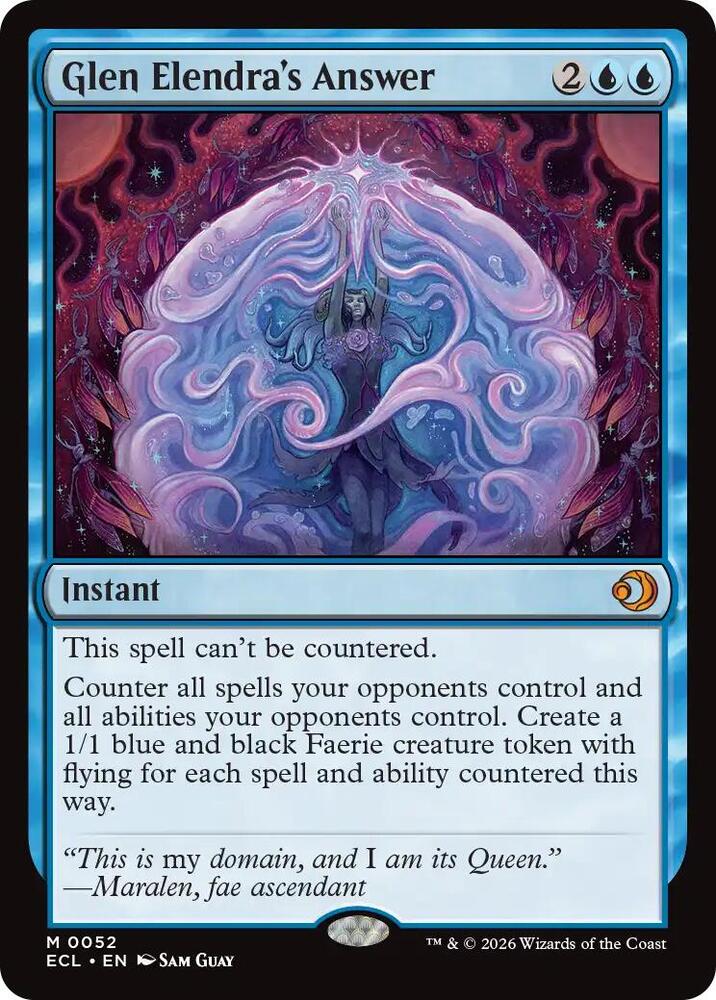 Glen Elendra's Answer - 52 - mythic