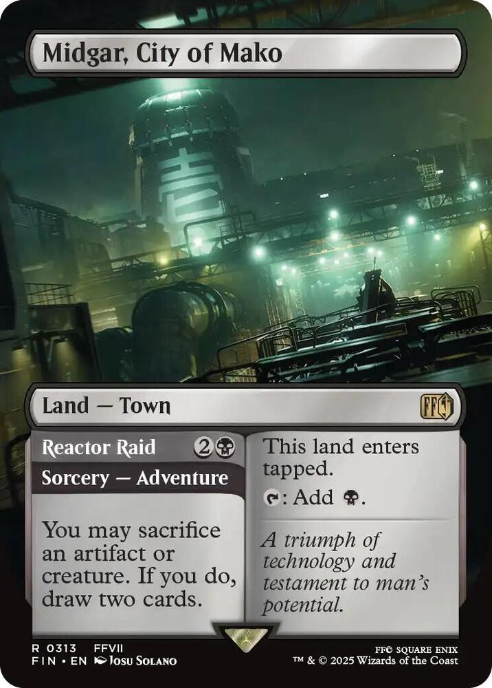 Midgar, City of Mako // Reactor Raid - 313 - rare