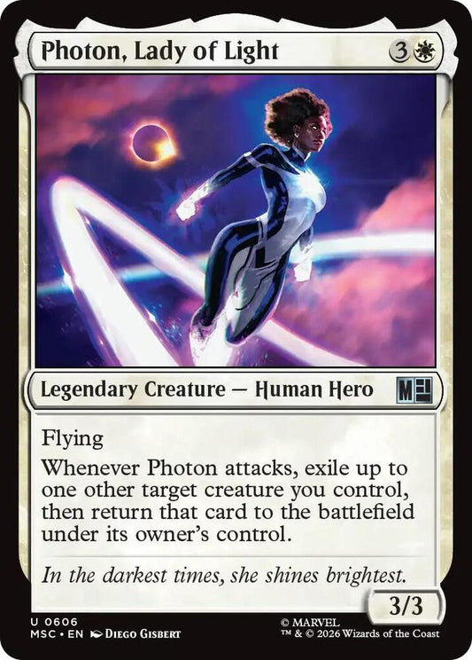 Photon, Lady of Light - 606 - uncommon