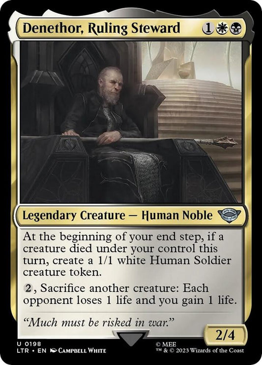 Denethor, Ruling Steward - 198 - uncommon