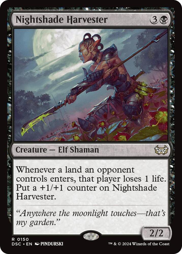 Nightshade Harvester - 150 - rare