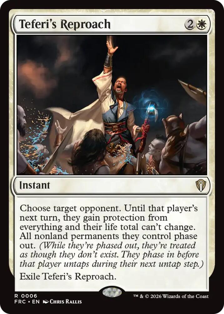 Teferi's Reproach - 6 - rare