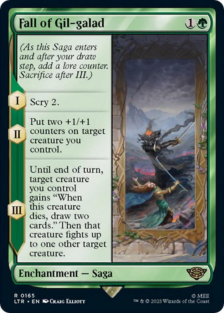Fall of Gil-galad - 165 - rare