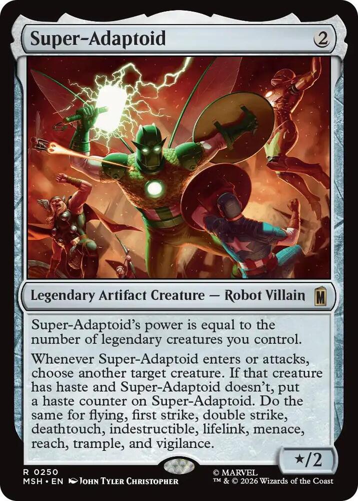 Super-Adaptoid - 250 - rare