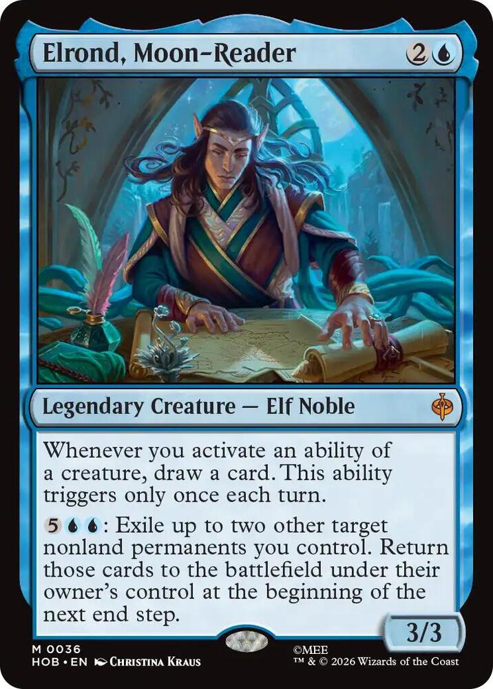 Elrond, Moon-Reader - 36 - mythic