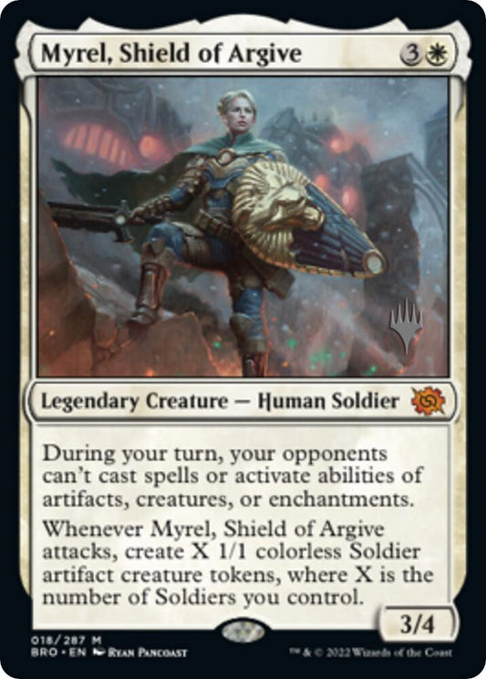 Myrel, Shield of Argive - 18p - mythic