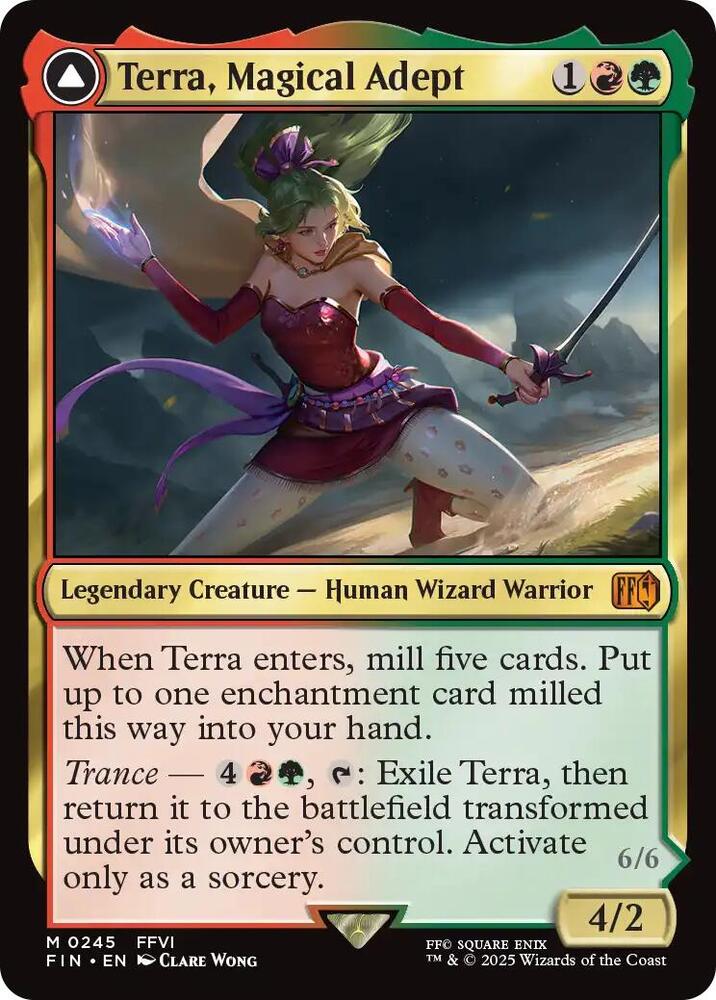 Terra, Magical Adept // Esper Terra - 245 - mythic