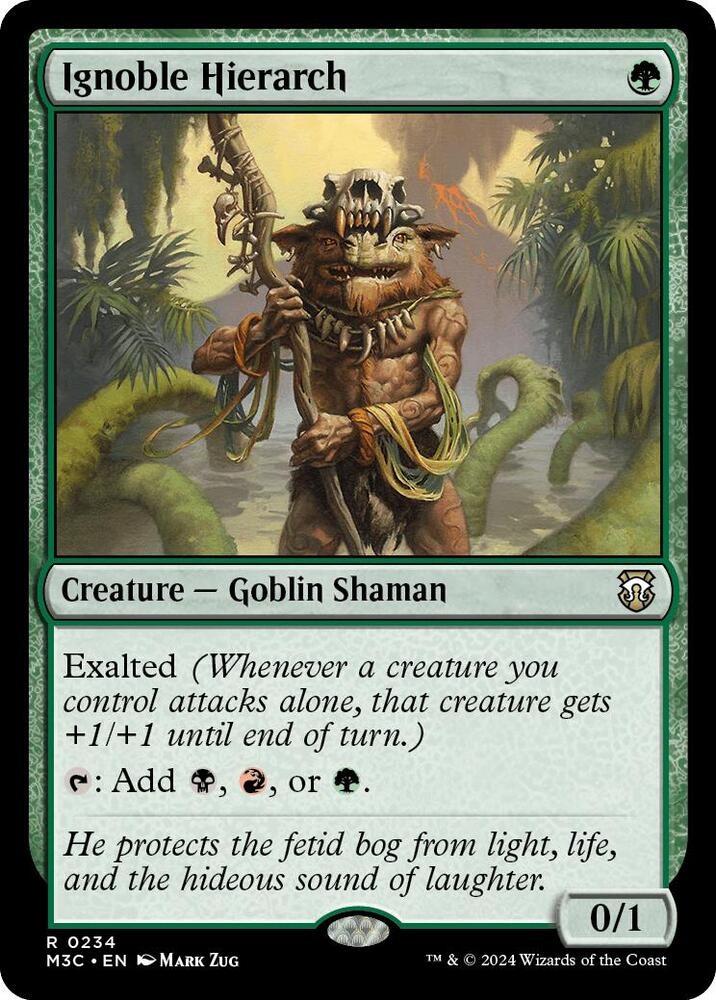 Ignoble Hierarch - 234 - rare