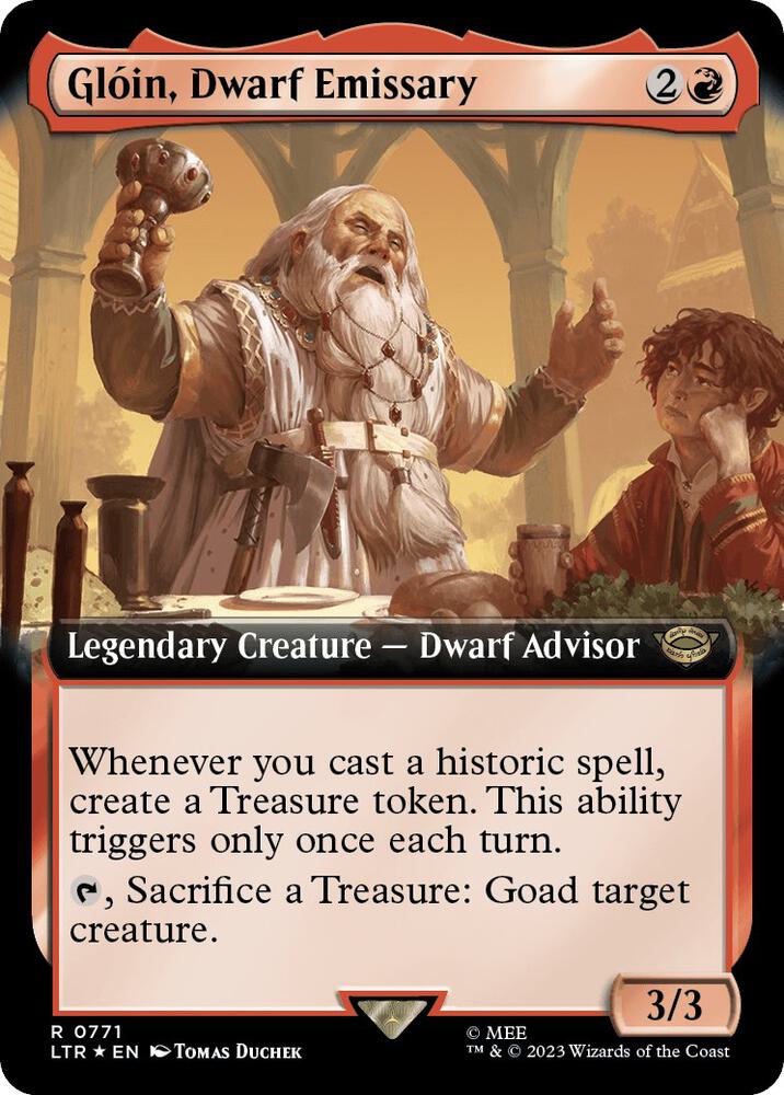 Glóin, Dwarf Emissary - 771 - rare