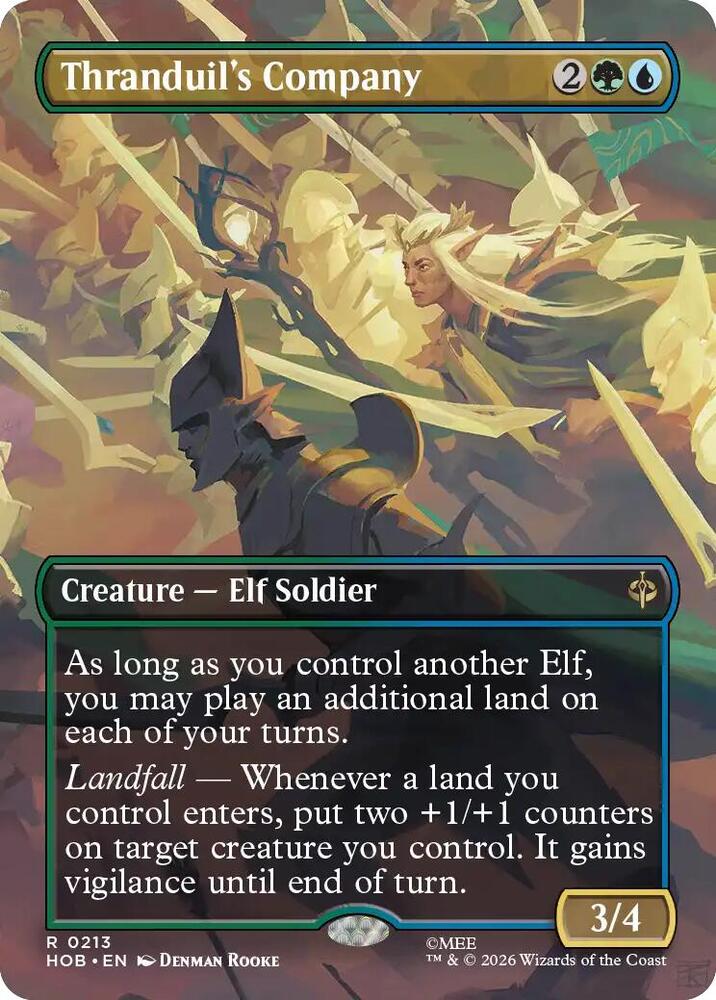 Thranduil's Company - 213 - rare