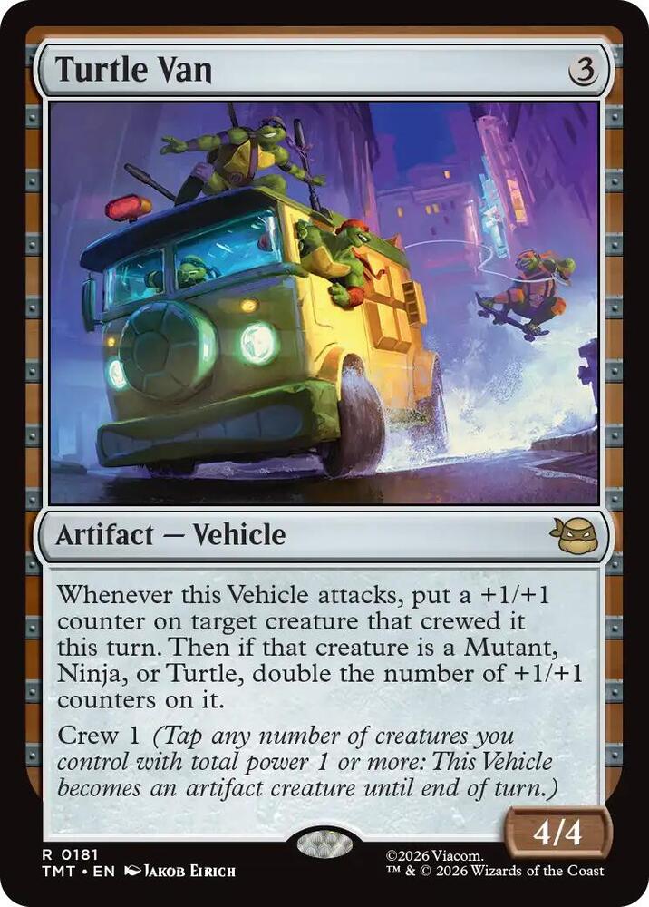 Turtle Van - 181 - rare