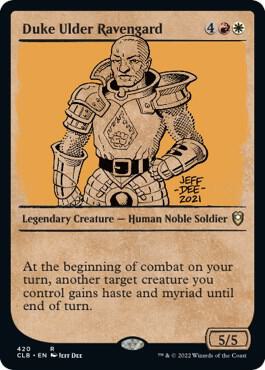 Duke Ulder Ravengard - 420 - rare