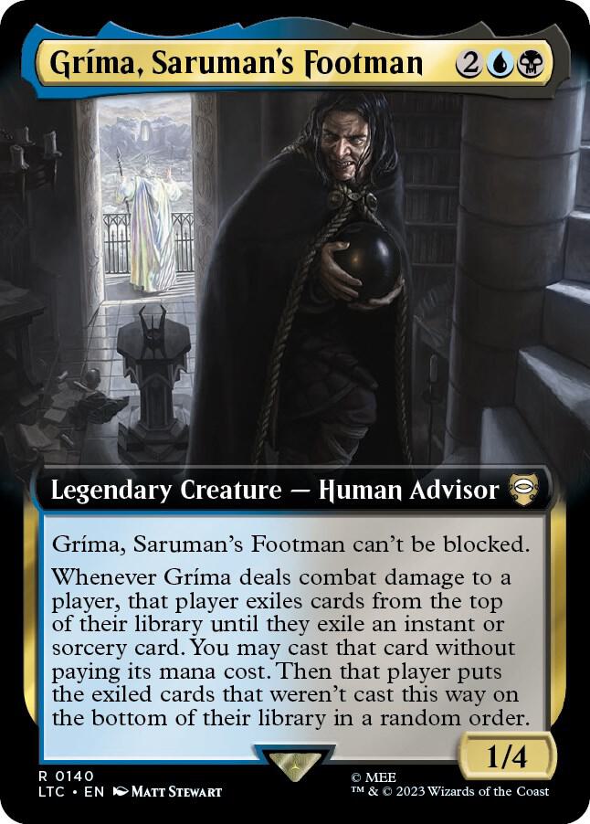 Gríma, Saruman's Footman - 140 - rare