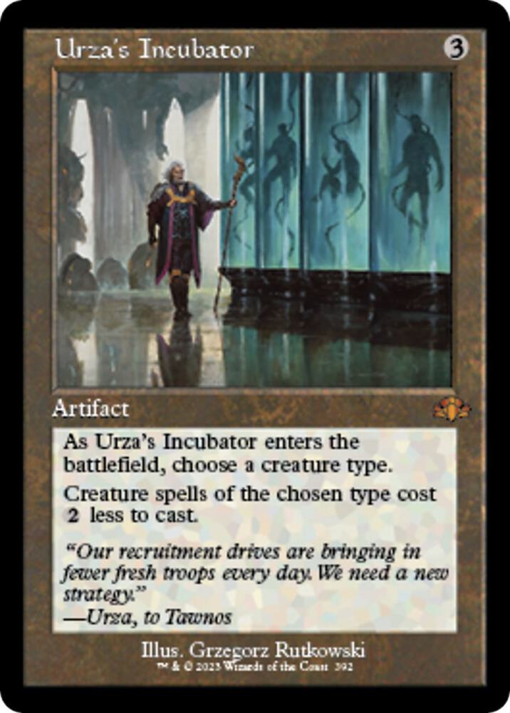 Urza's Incubator - 392 - mythic
