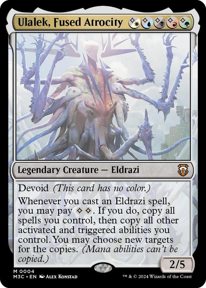 Ulalek, Fused Atrocity - 4 - mythic