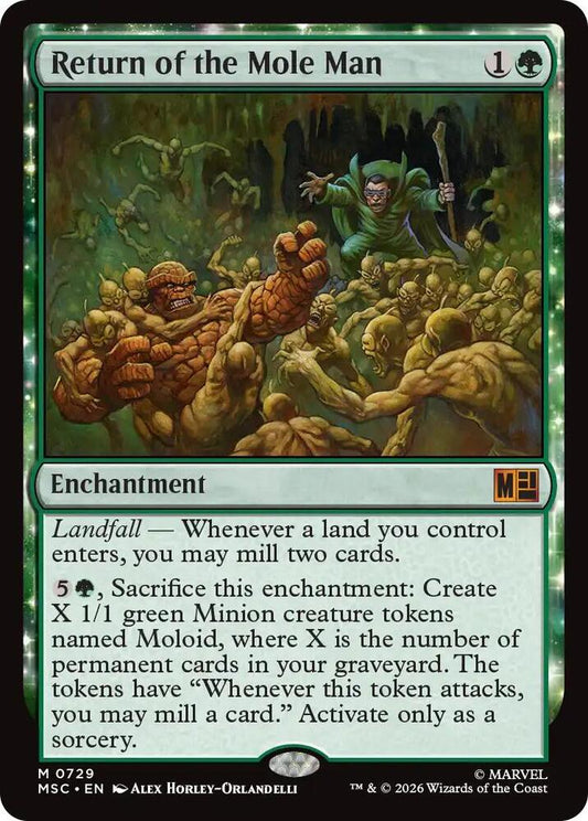 Return of the Mole Man - 729 - mythic