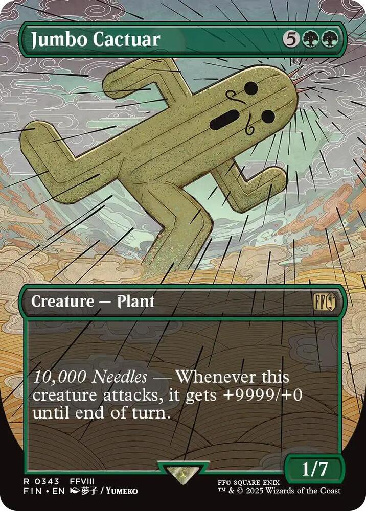 Jumbo Cactuar - 343 - rare