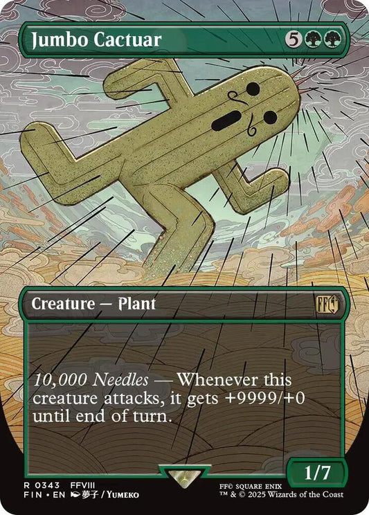 Jumbo Cactuar - 343 - rare