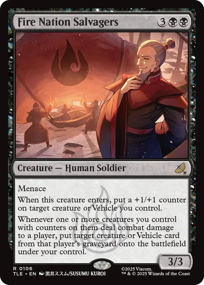 Fire Nation Salvagers - 106 - rare