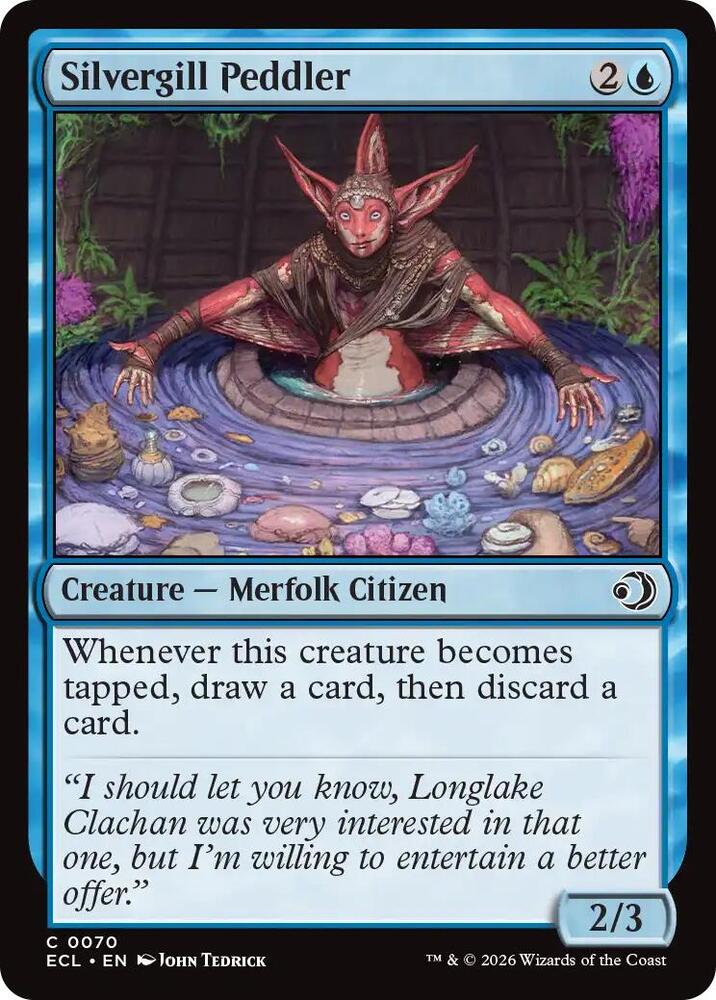 Silvergill Peddler - 70 - common