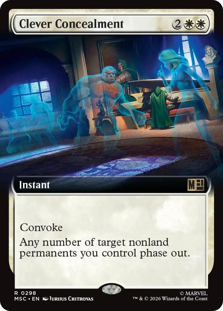 Clever Concealment - 298 - rare