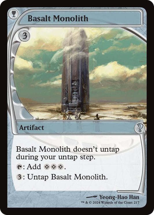 Basalt Monolith - 217 - uncommon