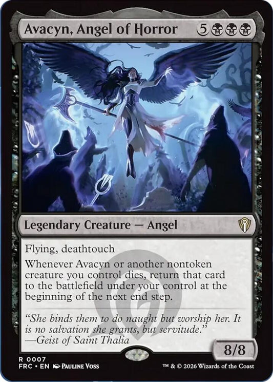 Avacyn, Angel of Horror - 7 - rare