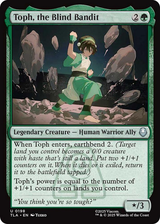 Toph, the Blind Bandit - 198 - uncommon