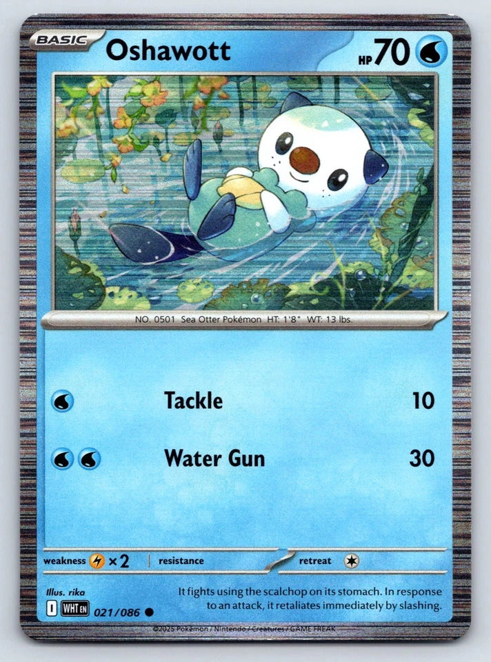 Oshawott - 021/086 - Holo Promo (Español LA)