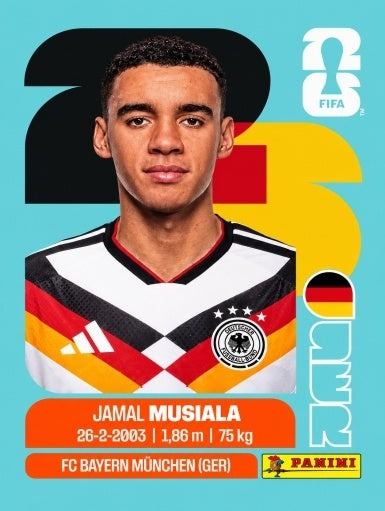 Jamal Musiala - Alemania - GER15