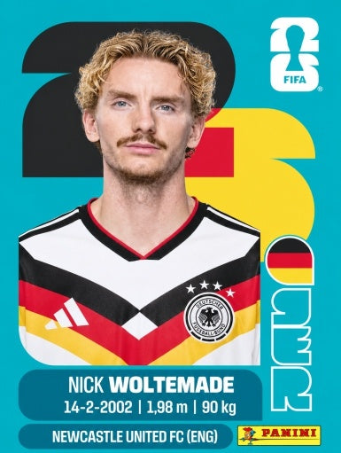 Nick Woltemade - Alemania - GER20