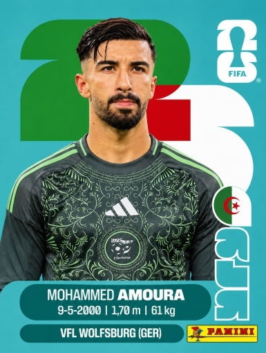 Mohammed Amoura - Argelia - ALG20