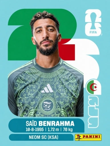 Said Benrahma - Argelia - ALG16
