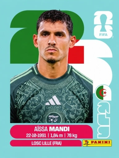 Aïssa Mandi - Argelia - ALG7