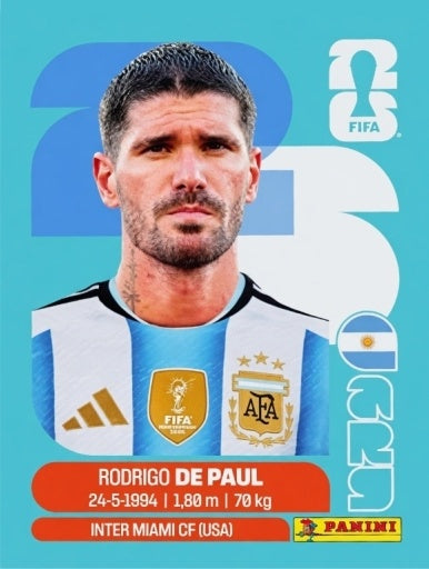 Rodrigo De Paul - Argentina - ARG10