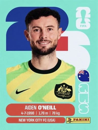 Aiden O'Neill - Australia - AUS14