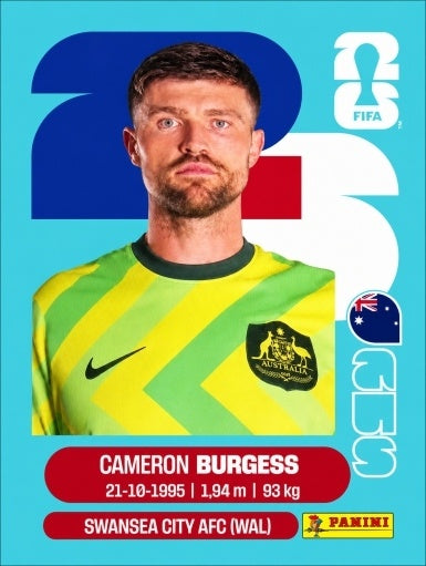Cameron Burgess - Australia - AUS8