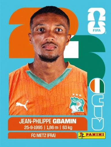 Jean-Philippe Gbamin - Costa de Marfil - CIV14