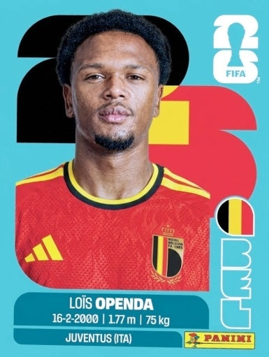 Loïs Openda - Bélgica - BEL19