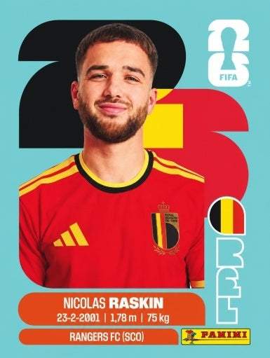 Nicolas Raskin - Bélgica - BEL11